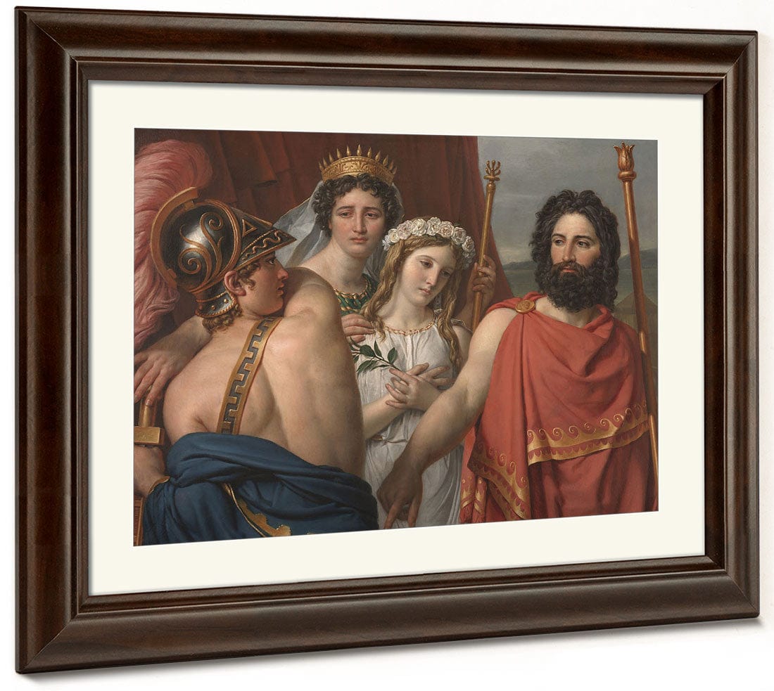 The Anger Of Achilles By Jacques Louis David Fine Art Print 2