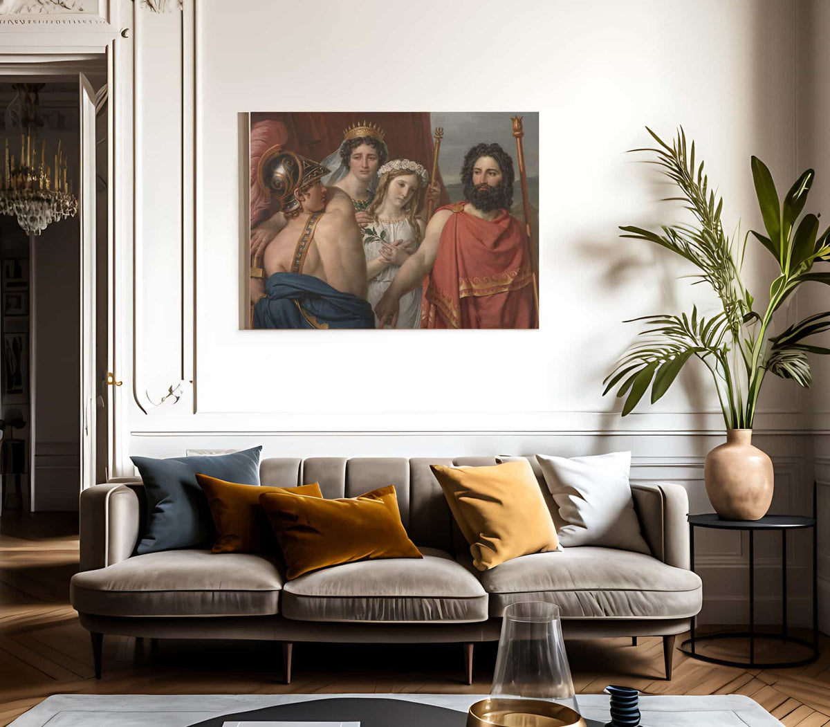 The Anger Of Achilles By Jacques Louis David Fine Art Print 2