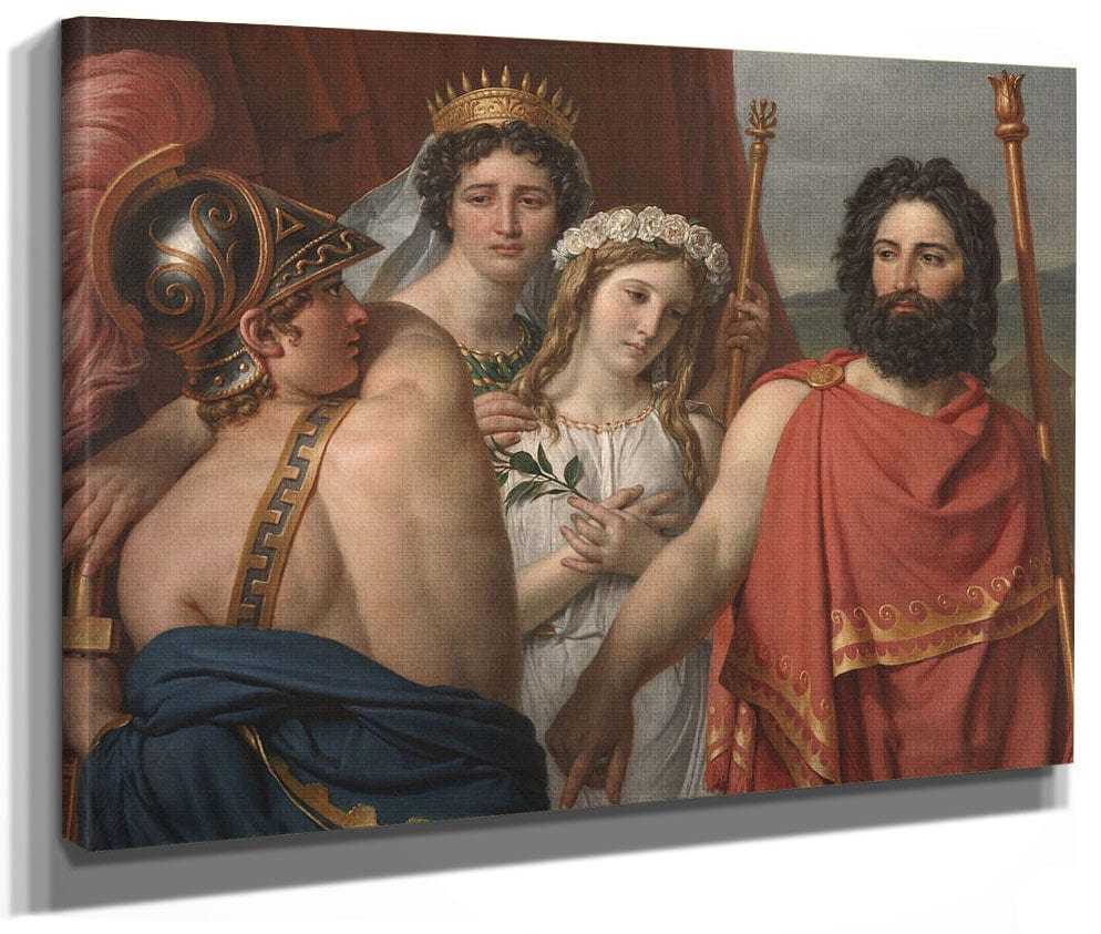 The Anger Of Achilles By Jacques Louis David Fine Art Print 2