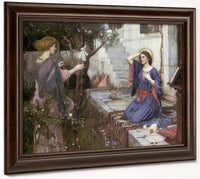 The Annunciation By John Waterhouse Fine Art Print 2