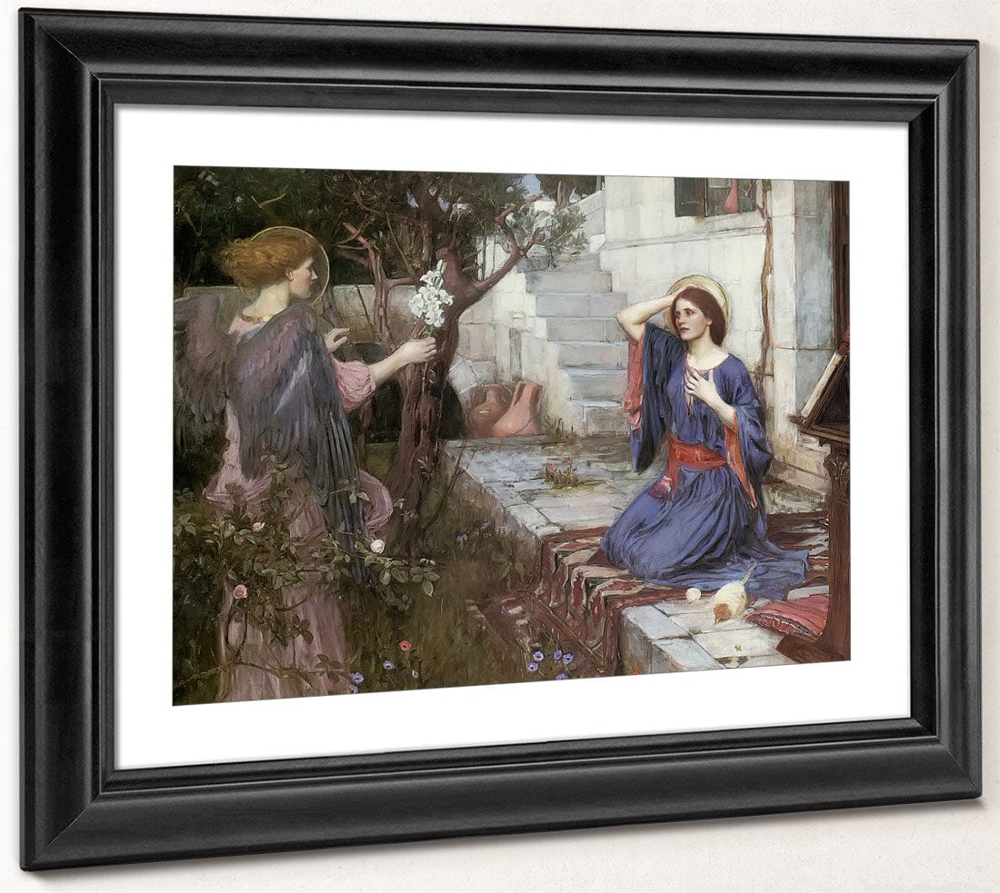 The Annunciation By John Waterhouse Fine Art Print 2
