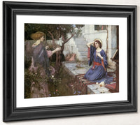The Annunciation By John Waterhouse Fine Art Print 2