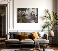 The Annunciation By John Waterhouse Fine Art Print 2