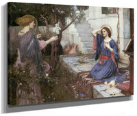 The Annunciation By John Waterhouse Fine Art Print 2