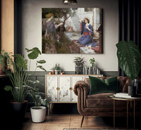 The Annunciation By John Waterhouse Fine Art Print 2