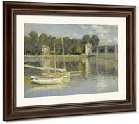 The Argenteuil Bridge By Claude Monet Fine Art Print 2