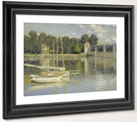 The Argenteuil Bridge By Claude Monet Fine Art Print 2