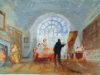 The Artist And His Admirers By Jwm Turner Fine Art Print 2