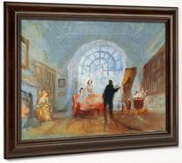The Artist And His Admirers By Jwm Turner Fine Art Print 2