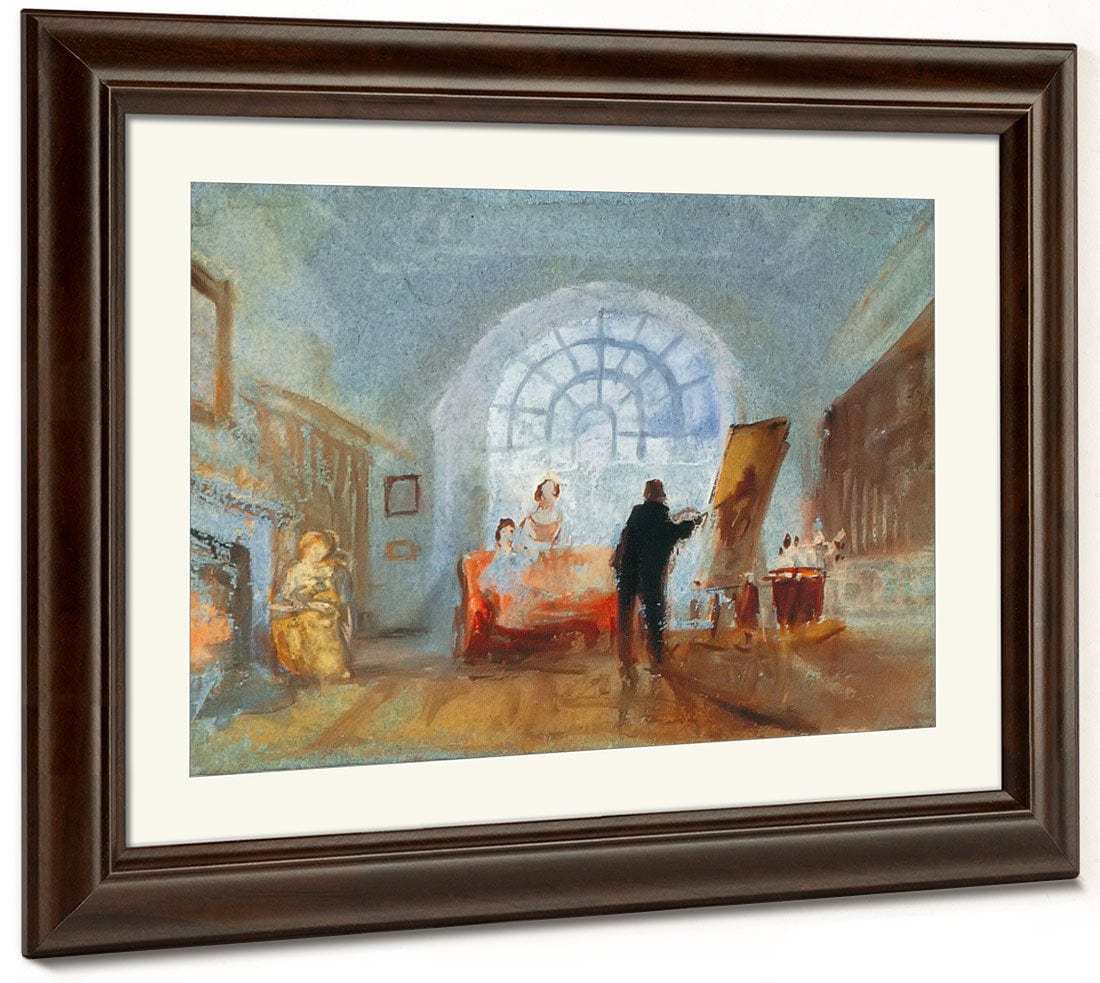 The Artist And His Admirers By Jwm Turner Fine Art Print 2