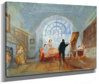 The Artist And His Admirers By Jwm Turner Fine Art Print 2