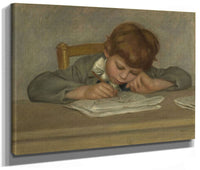 The Artist's Son, Jean Drawing (Jean Renoir Dessinart) By Pierre Auguste Renoir Fine Art Print 2