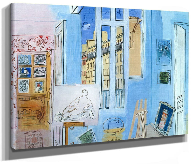 The Artist's Studio By Raoul Dufy Fine Art Print 2