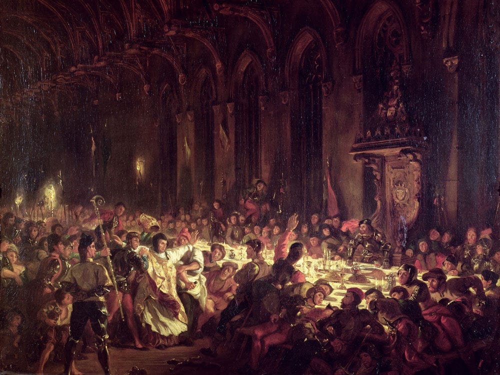 The Assassination Of The Bishop Of Liege By Ferdinand Victor Eugene Delacroix Fine Art Print 2