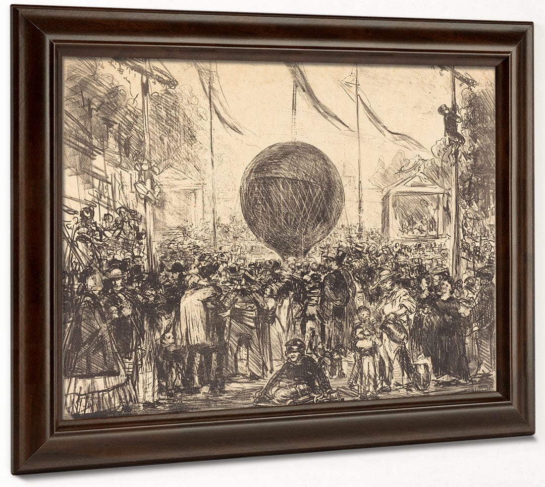The Balloon By Edouard Manet Fine Art Print 2