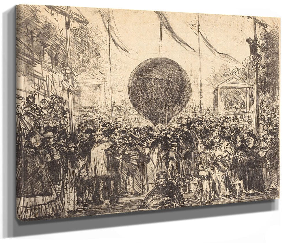 The Balloon By Edouard Manet Fine Art Print 2