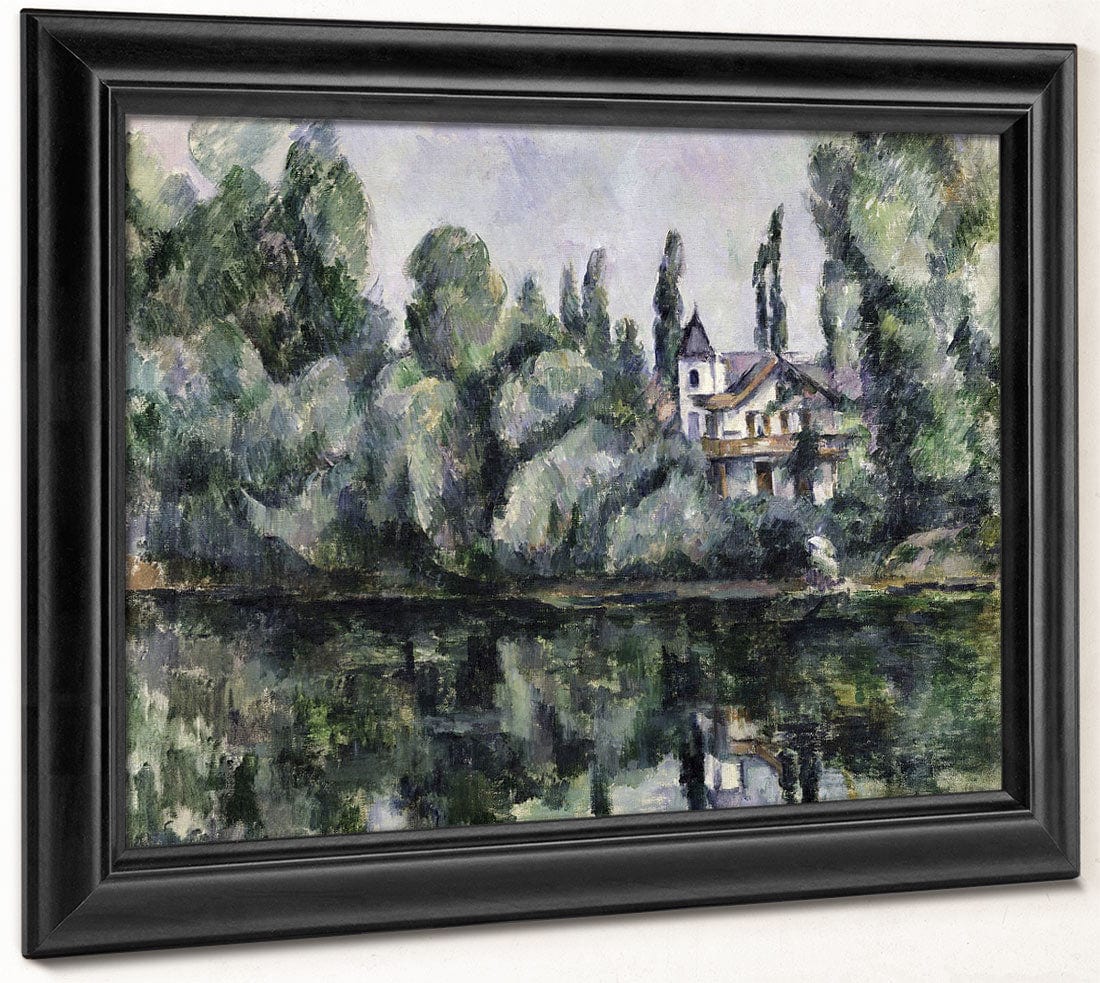 The Banks Of The Marne 1 By Paul Cezanne Fine Art Print 2
