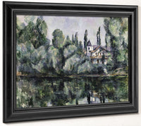 The Banks Of The Marne 1 By Paul Cezanne Fine Art Print 2