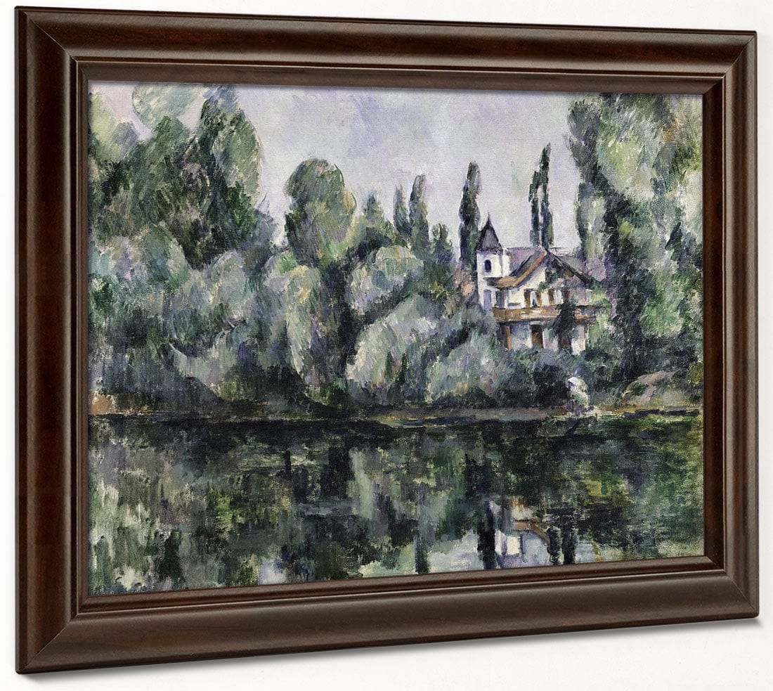 The Banks Of The Marne 1 By Paul Cezanne Fine Art Print 2