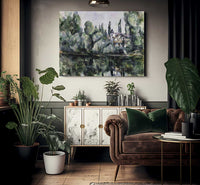 The Banks Of The Marne 1 By Paul Cezanne Fine Art Print 2