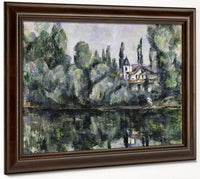 The Banks Of The Marne 9 By Paul Cezanne Fine Art Print 2