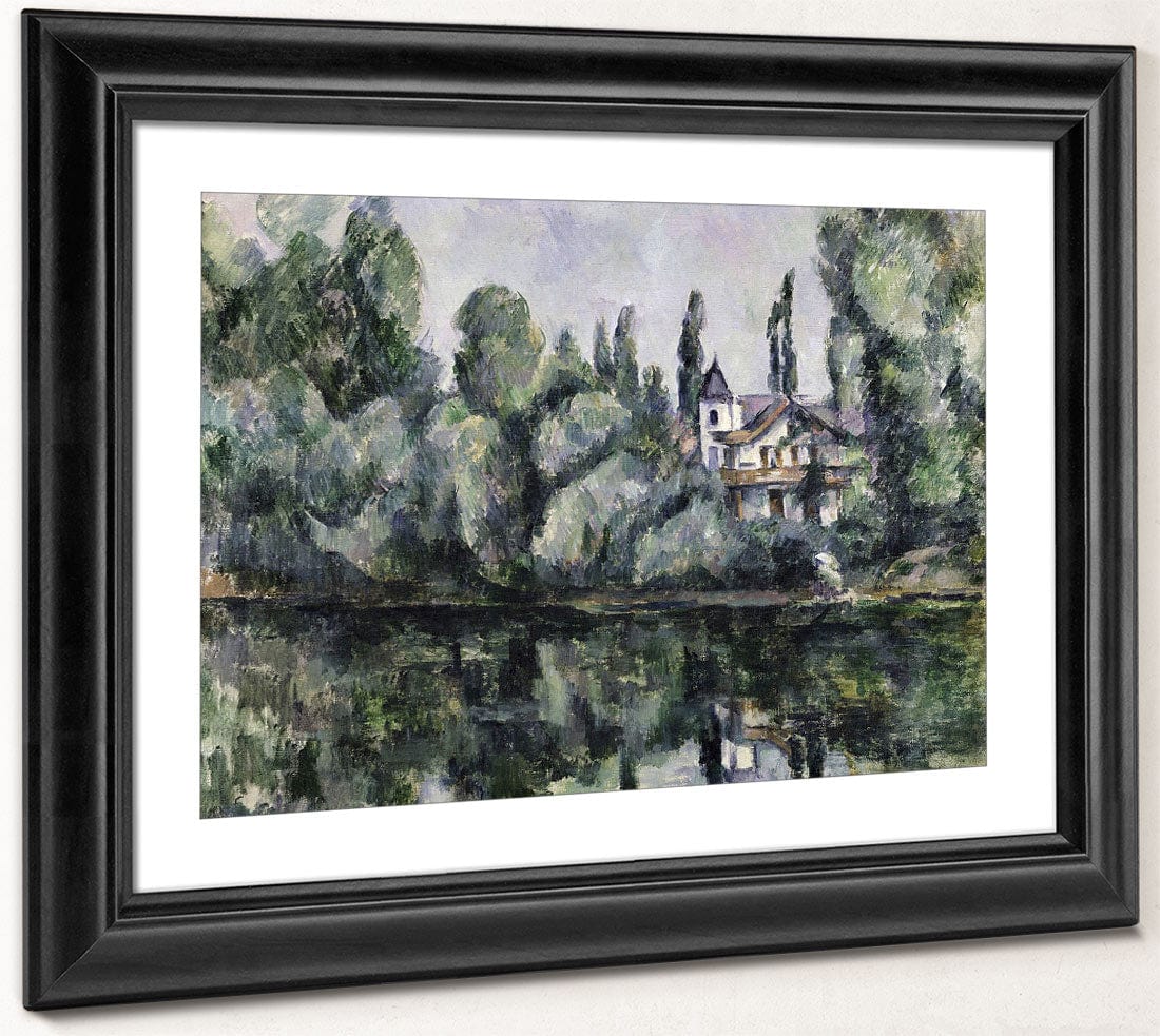 The Banks Of The Marne 9 By Paul Cezanne Fine Art Print 2