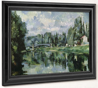 The Banks Of The Marne At Creteil 1 By Paul Cezanne Fine Art Print 2