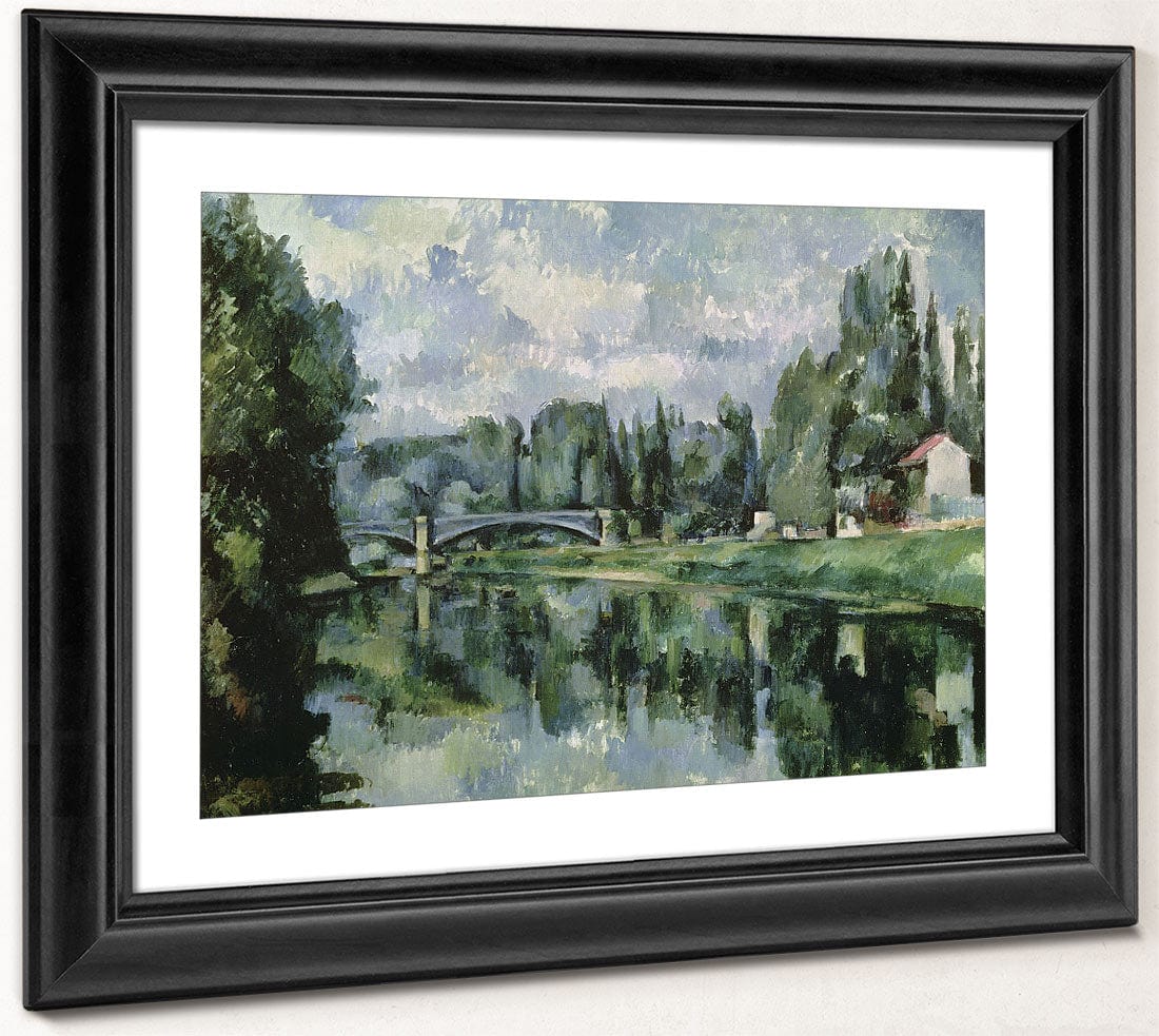 The Banks Of The Marne At Creteil 1 By Paul Cezanne Fine Art Print 2