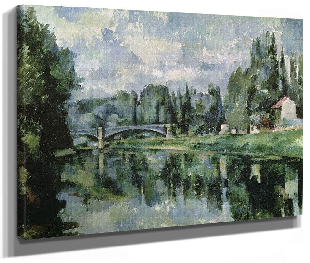 The Banks Of The Marne At Creteil 1 By Paul Cezanne Fine Art Print 2