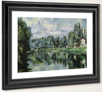 The Banks Of The Marne At Creteil By Paul Cezanne Fine Art Print 2