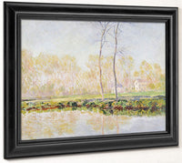 The Banks Of The River Epte At Giverny By Claude Monet Fine Art Print 2