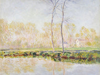 The Banks Of The River Epte At Giverny By Claude Monet Fine Art Print 2
