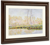 The Banks Of The River Epte At Giverny By Claude Monet Fine Art Print 2