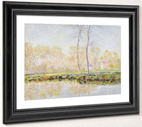 The Banks Of The River Epte At Giverny By Claude Monet Fine Art Print 2