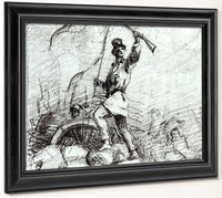 The Barricade By Jean Desire Gustave Courbet Fine Art Print 2