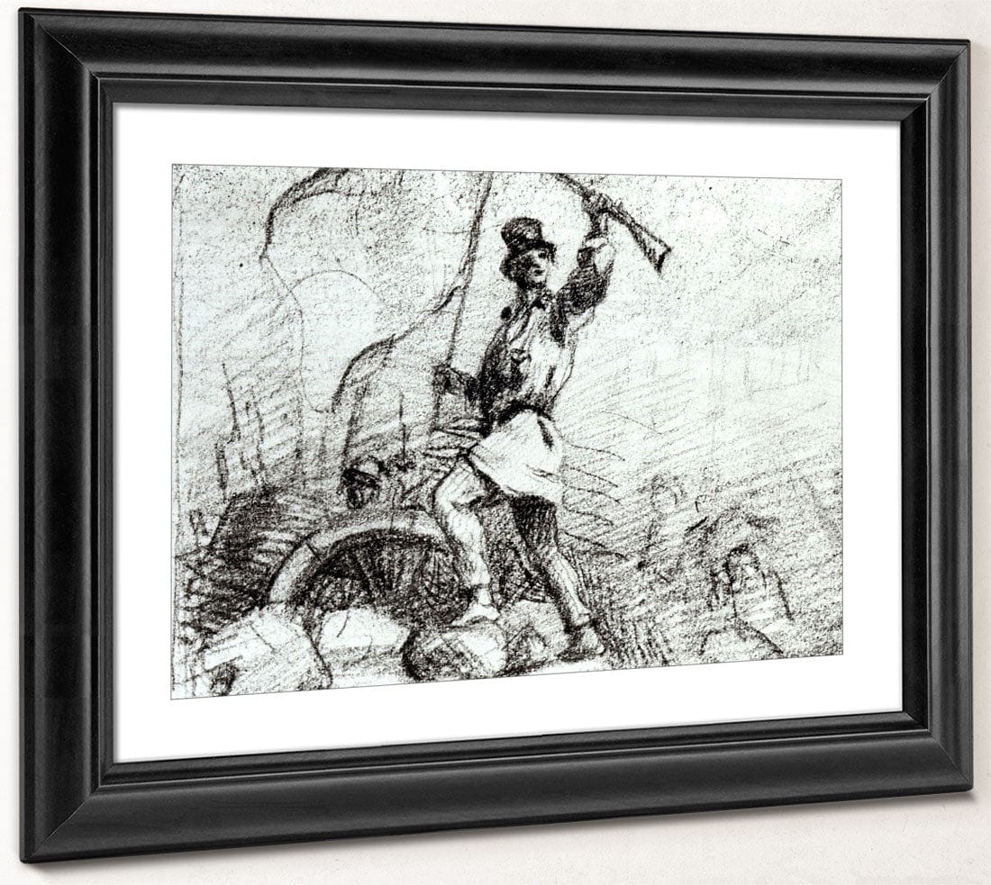 The Barricade By Jean Desire Gustave Courbet Fine Art Print 2