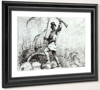 The Barricade By Jean Desire Gustave Courbet Fine Art Print 2