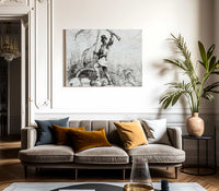 The Barricade By Jean Desire Gustave Courbet Fine Art Print 2