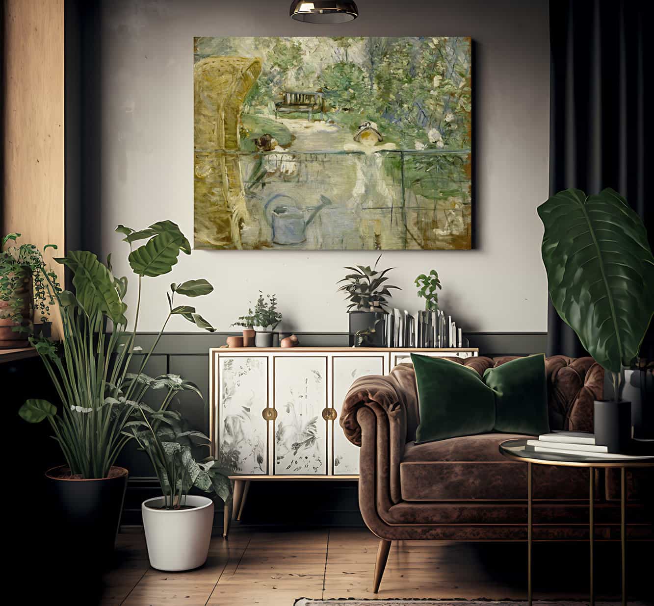 The Basket Chair By Berthe Morisot Fine Art Print 2