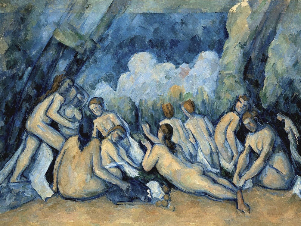 The Bathers 1 By Paul Cezanne Fine Art Print 2