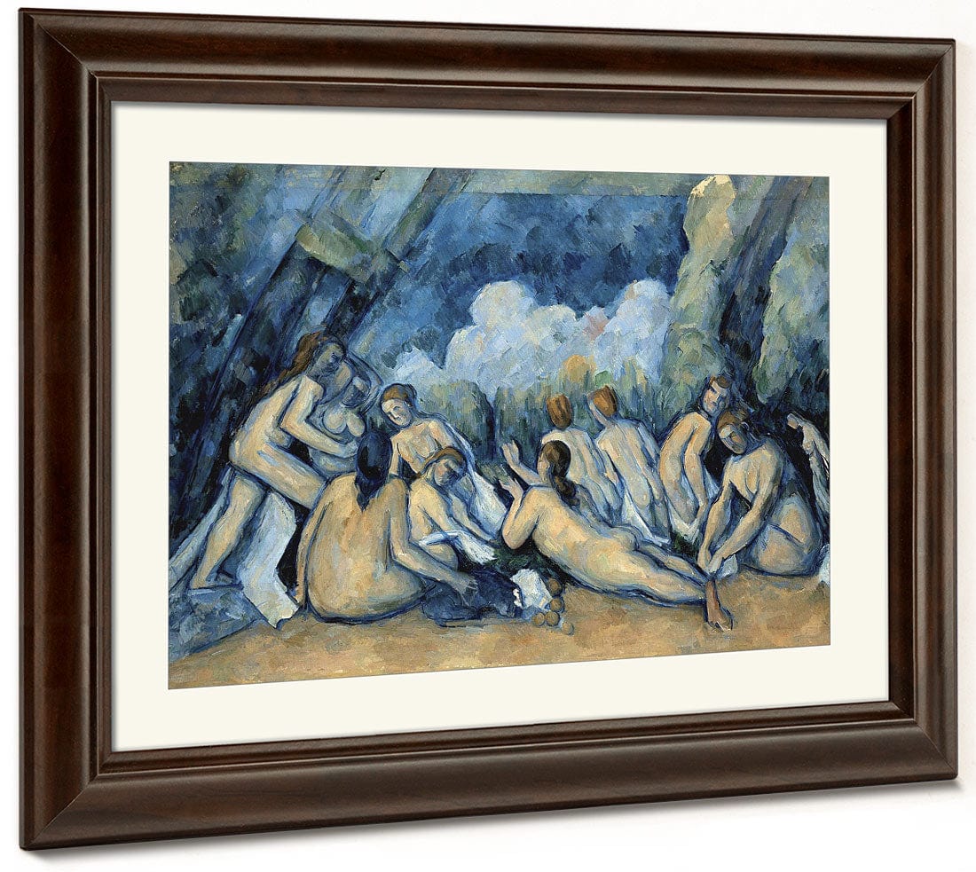 The Bathers 1 By Paul Cezanne Fine Art Print 2