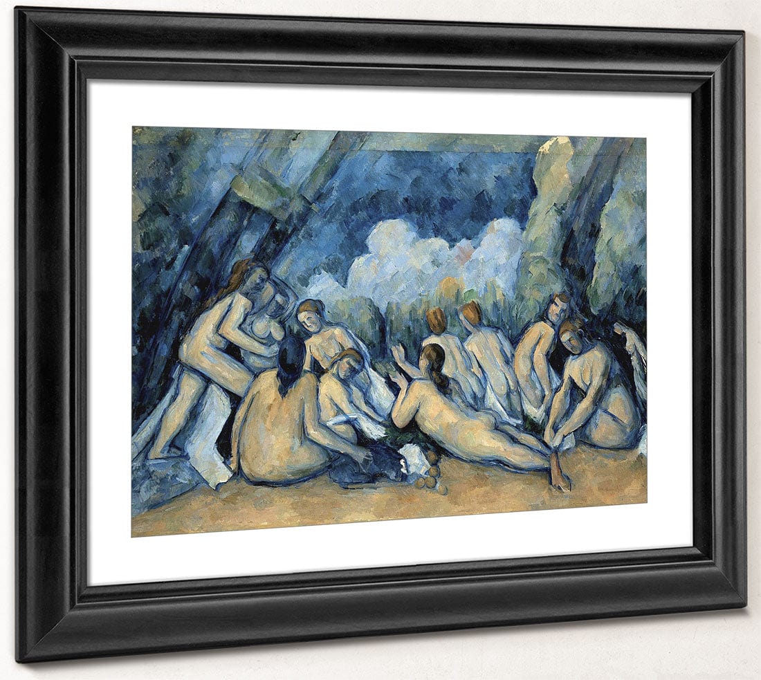 The Bathers 1 By Paul Cezanne Fine Art Print 2
