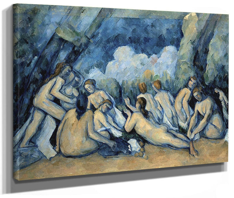 The Bathers 1 By Paul Cezanne Fine Art Print 2