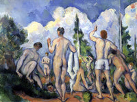 The Bathers By Paul Cezanne Fine Art Print 2