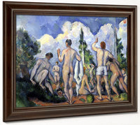 The Bathers By Paul Cezanne Fine Art Print 2