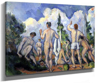 The Bathers By Paul Cezanne Fine Art Print 2