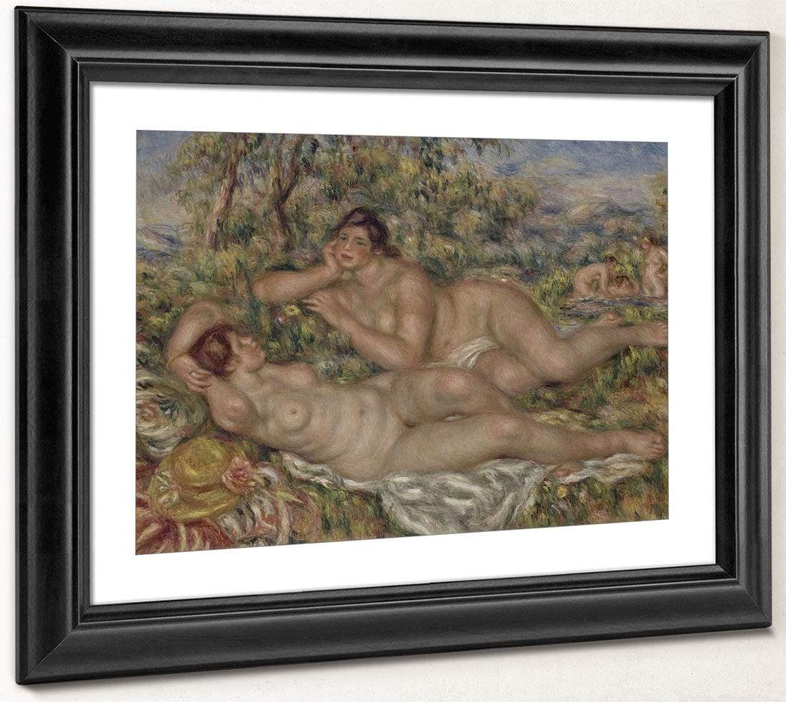 The Bathers (Les Baigneuses) By Pierre Auguste Renoir Fine Art Print 2