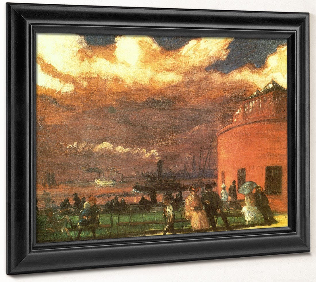 The Battery 1902 1904 By William Glackens Fine Art Print 2
