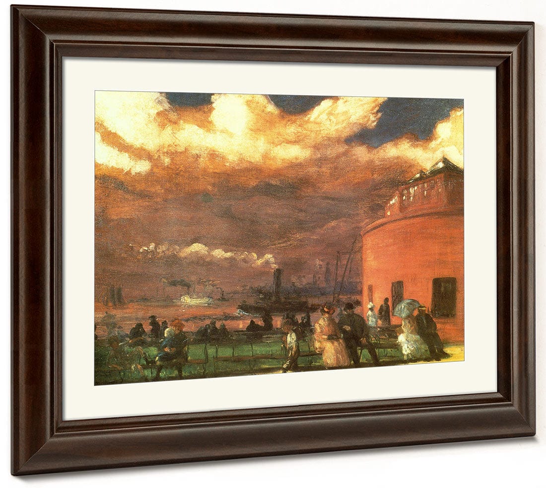 The Battery 1902 1904 By William Glackens Fine Art Print 2