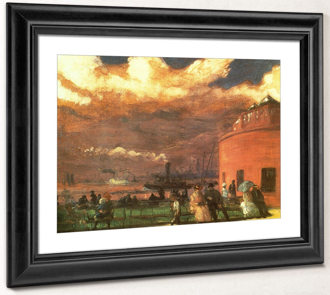 The Battery 1902 1904 By William Glackens Fine Art Print 2